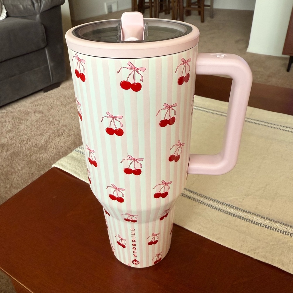 HydroJug Cherry Print Tumbler